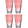 Trinkglas TWIST 300ml rot 4er-Set*LEONARDO Sale