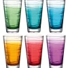 Trinkglas VARIO STRUTTURA 280 ml Farbverlauf 6er-Set*LEONARDO Sale