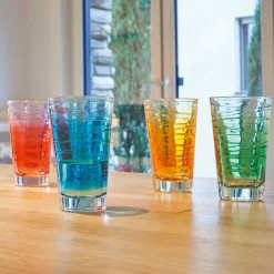 Trinkglas VARIO STRUTTURA 280 ml Farbverlauf 6er-Set*LEONARDO Sale