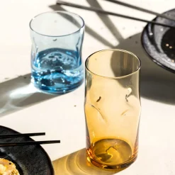 Trinkglas VESUVIO 330 ml amber 4er Set*LEONARDO Hot