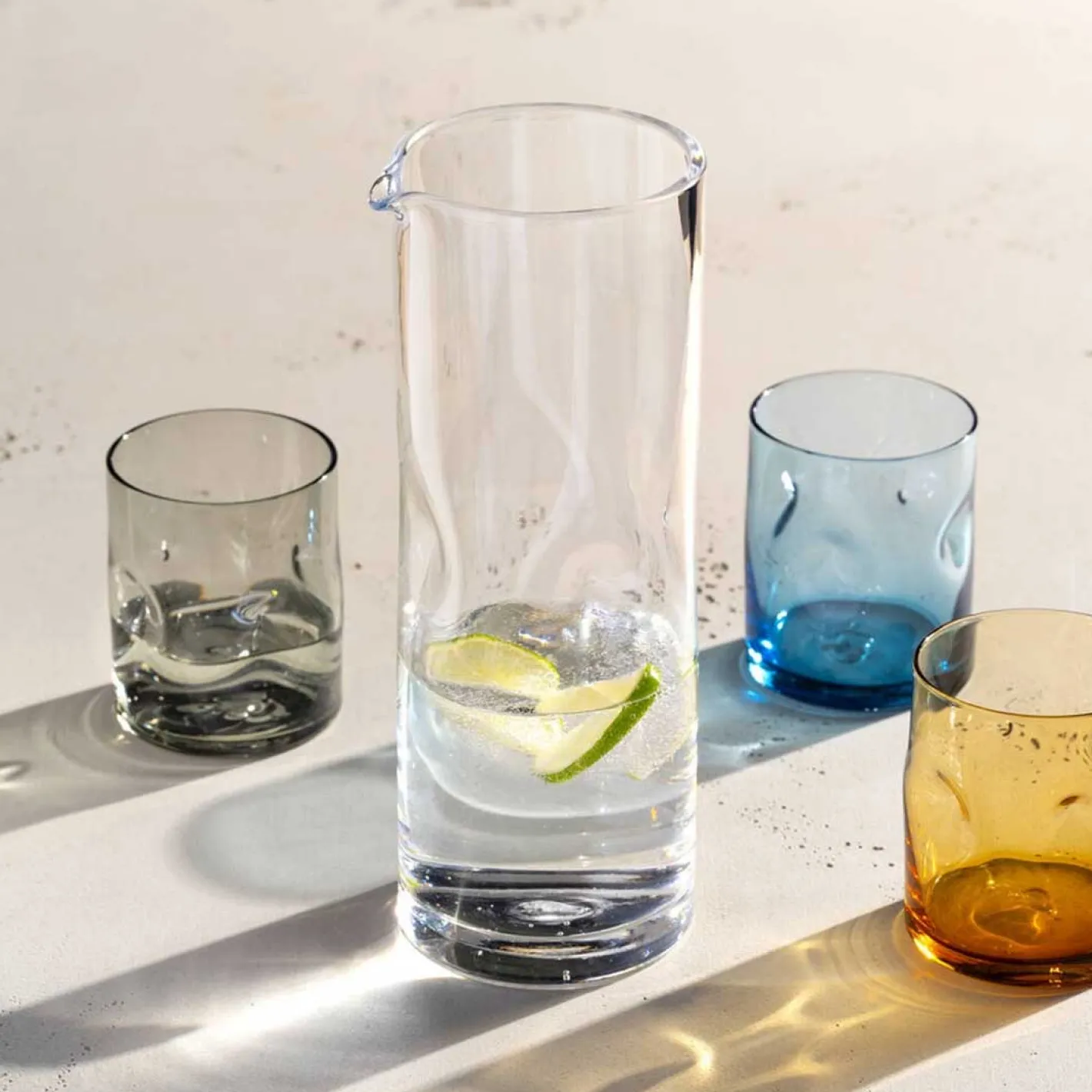 Trinkglas VESUVIO 300 ml blau 4er-Set*LEONARDO Hot