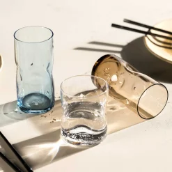 Trinkglas VESUVIO 330 ml blau 4er-Set*LEONARDO Outlet