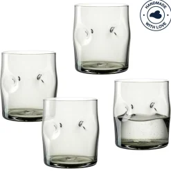 Trinkglas VESUVIO 300 ml grau 4er-Set*LEONARDO Outlet