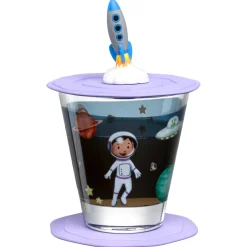 Trinkset BAMBINI AVVENTURA 3-teilig 215 ml Weltall*LEONARDO Online