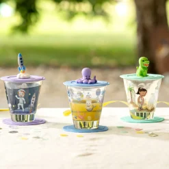 Trinkset BAMBINI AVVENTURA 3-teilig 215 ml Weltall*LEONARDO Online