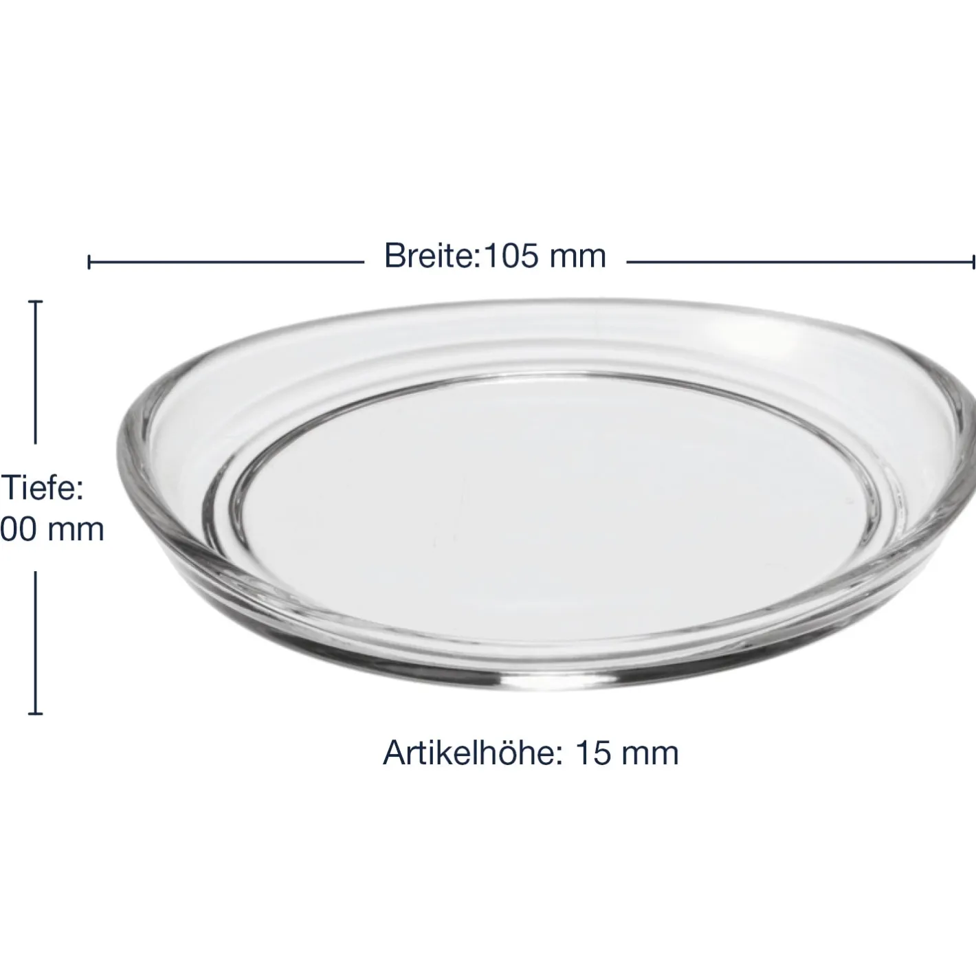 Untersetzer LOOP 11 cm 6er-Set*LEONARDO