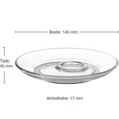 Untertasse SENSO 15 cm 6er-Set*LEONARDO Best