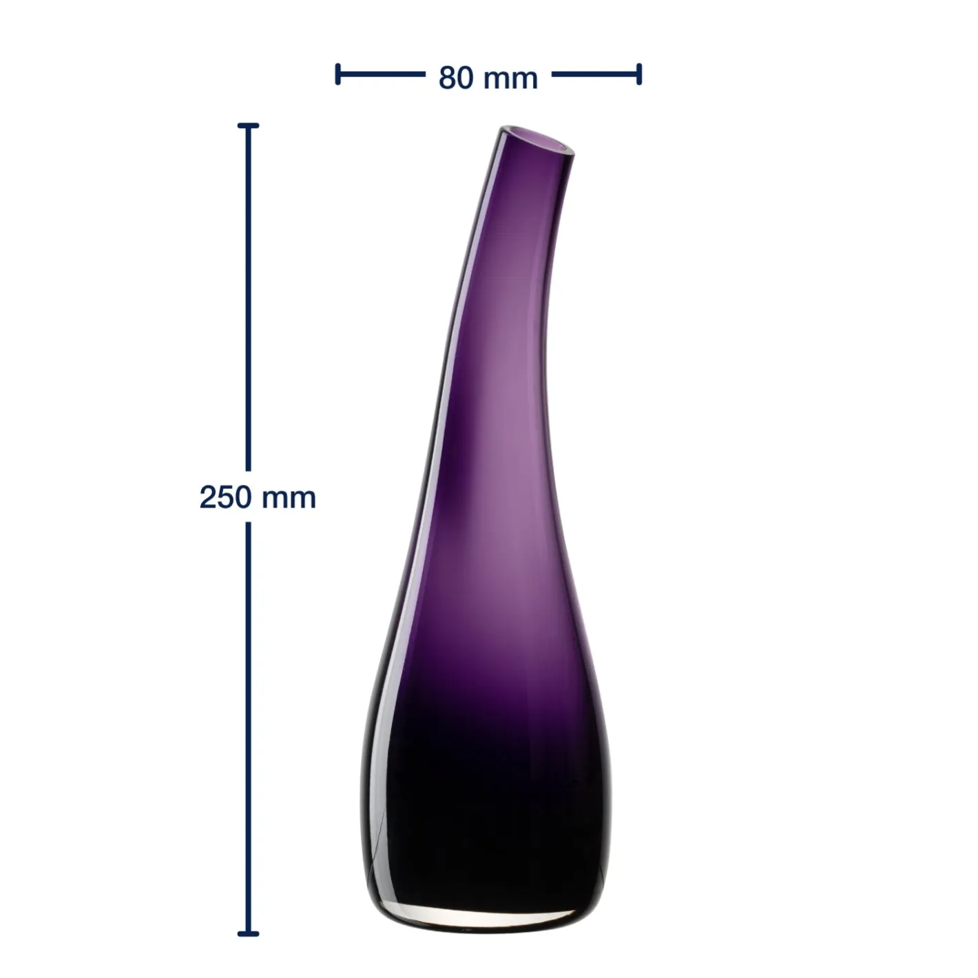 Vase 25 violett LUMINOSA*LEONARDO Sale