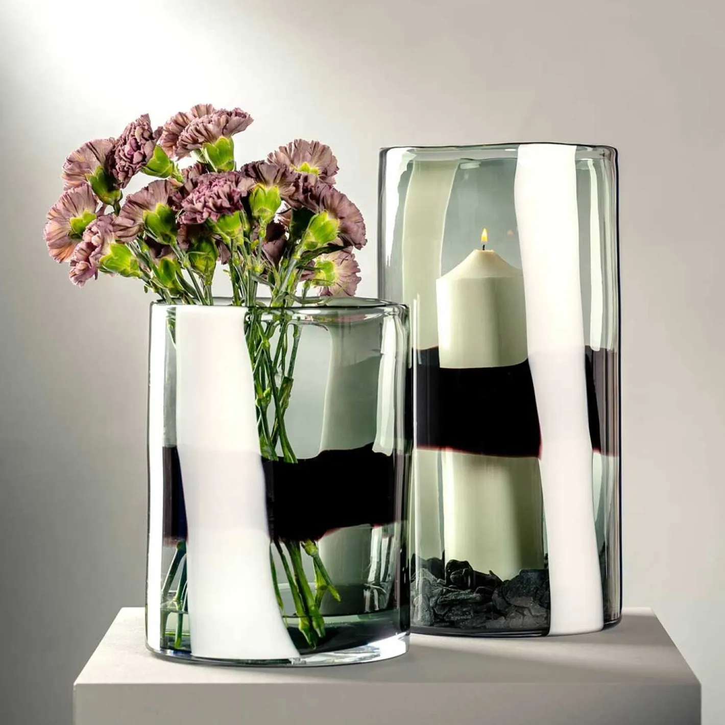 Vase BANDA NERA 26 cm*LEONARDO Clearance