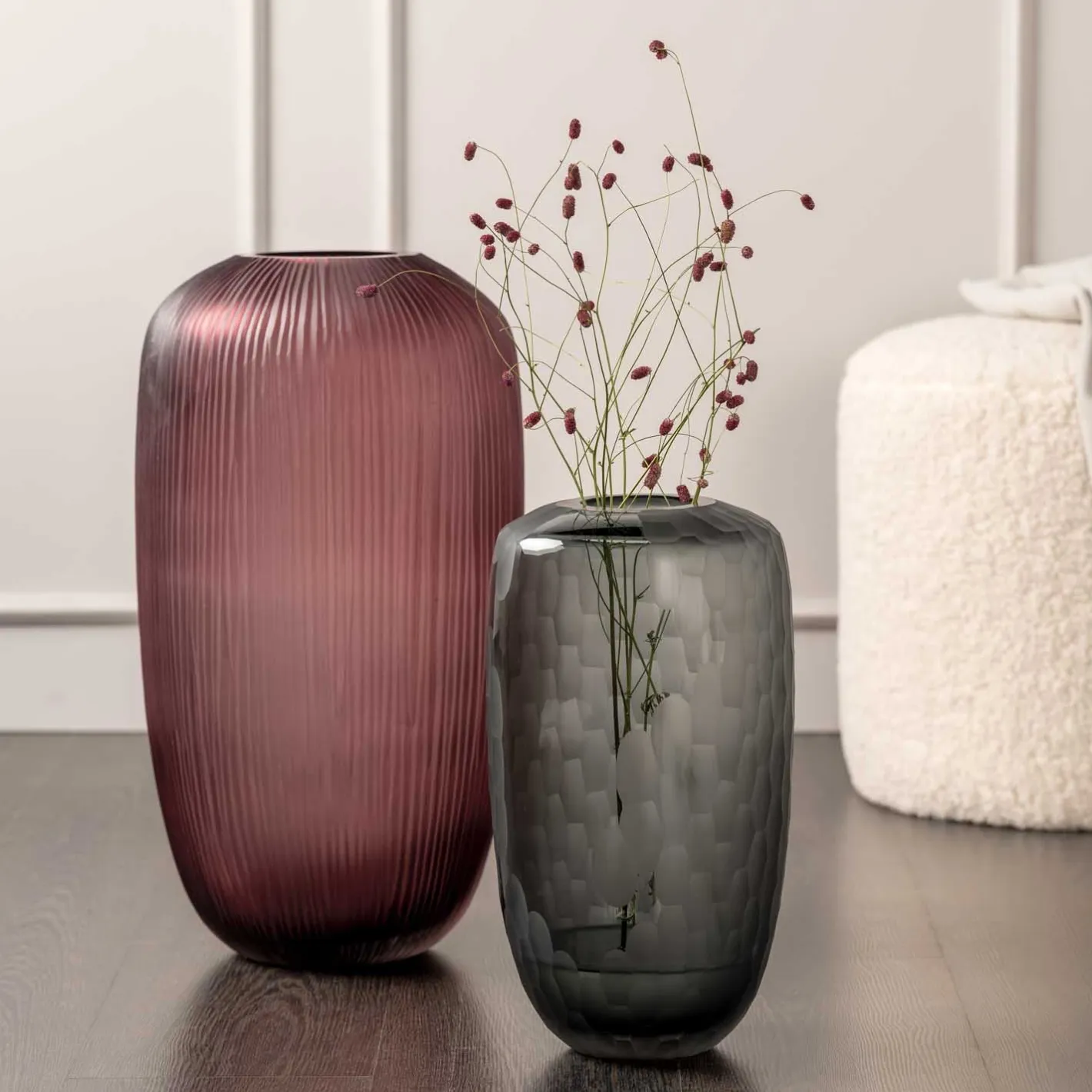 Vase BELLAGIO 36 cm anthrazit*LEONARDO Best