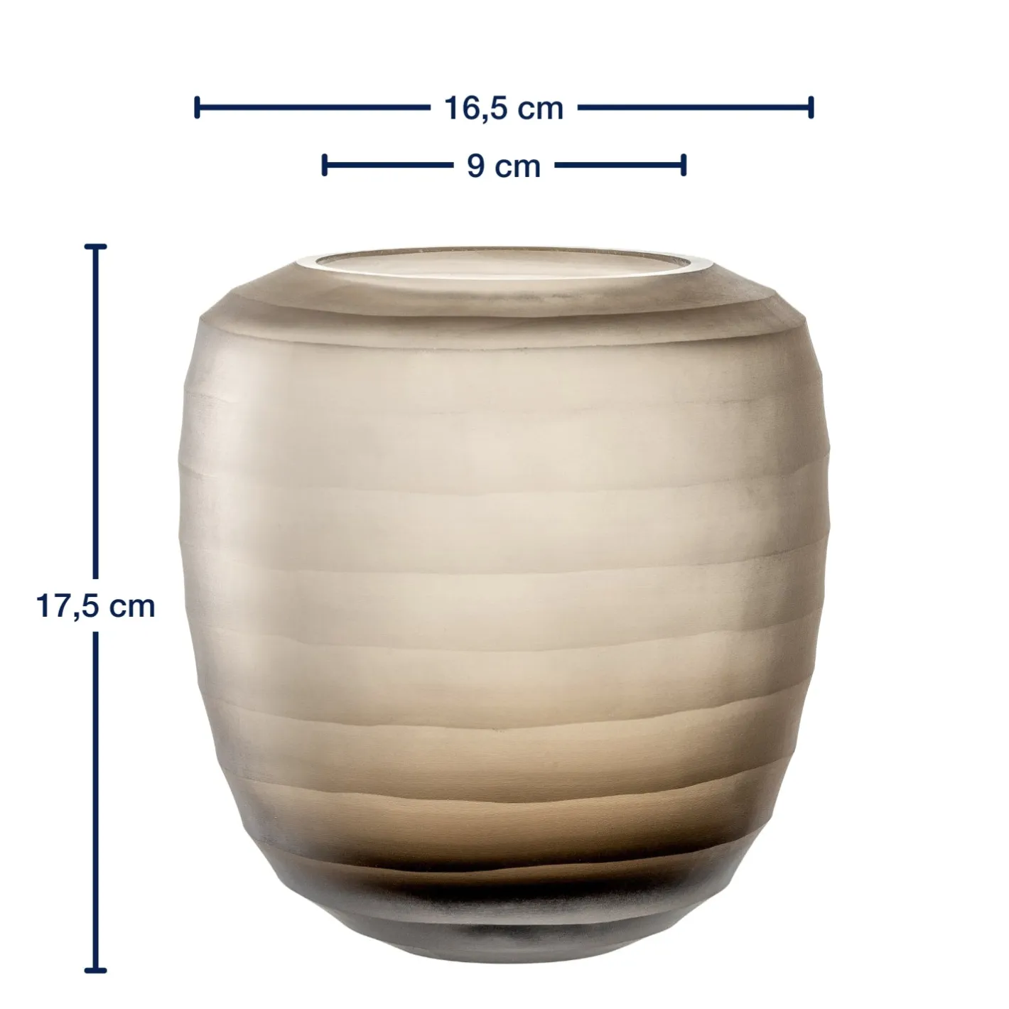 Vase BELLAGIO 18 cm beige*LEONARDO Best