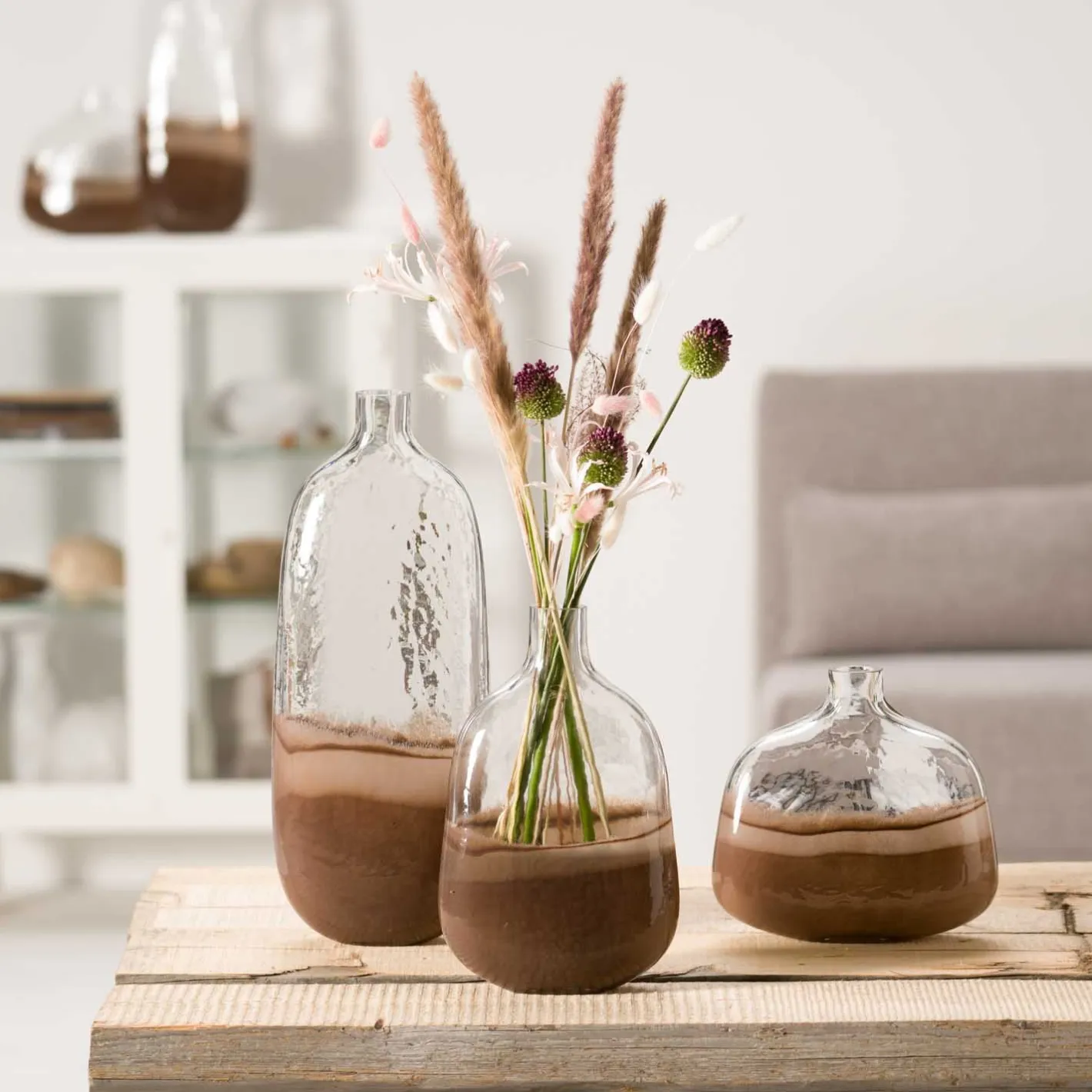 Vase CASOLARE 50 cm braun*LEONARDO Sale