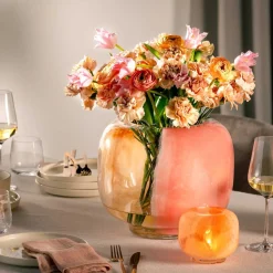 Vase CIPRIA DUE 26 cm apricot/lachs*LEONARDO Online