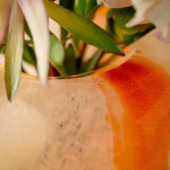 Vase CIPRIA DUE 11 cm orange/creme*LEONARDO Outlet