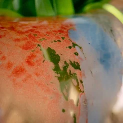 Vase CIPRIA DUE 20 cm orange/blau*LEONARDO