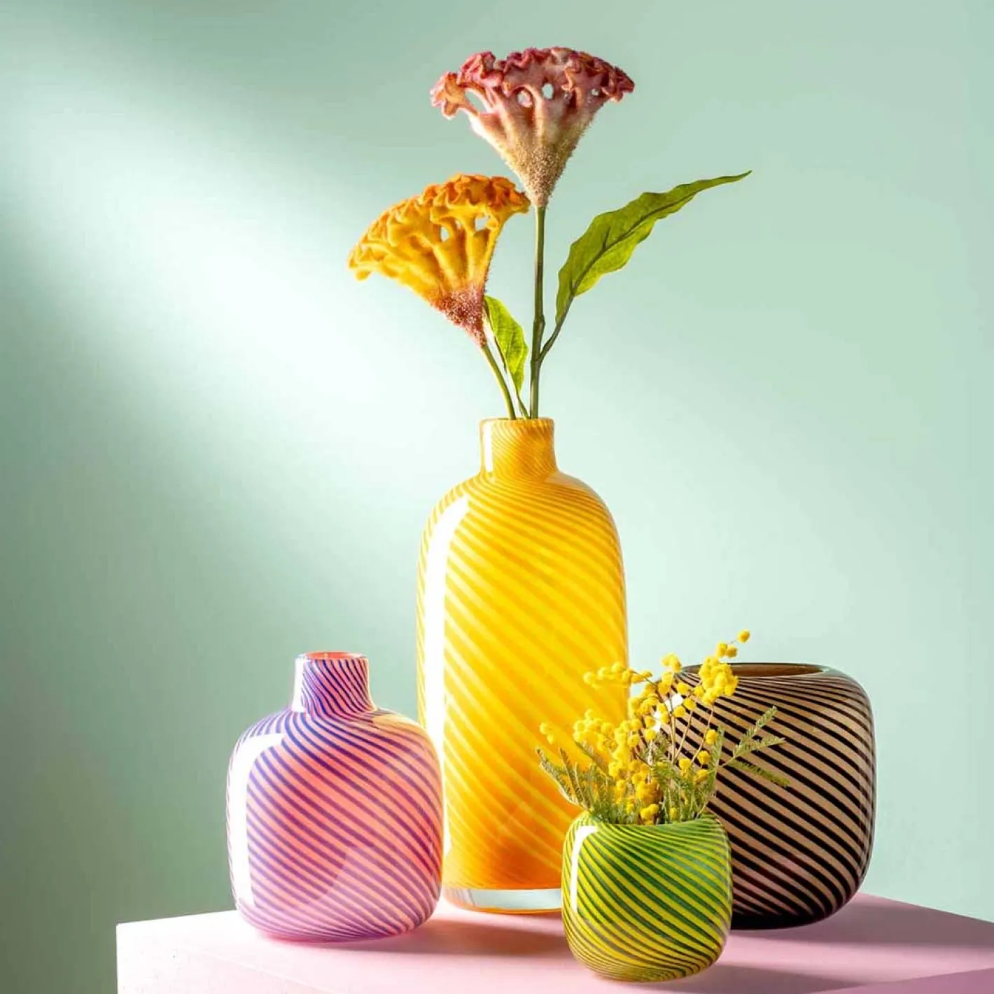 Vase FILO COLORI 16 cm pink*LEONARDO Sale