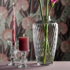 Vase GIULIA 38 cm grau*LEONARDO New