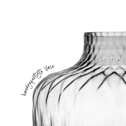 Vase GIULIA 38 cm grau*LEONARDO New