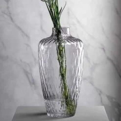 Vase GIULIA 38 cm grau*LEONARDO New
