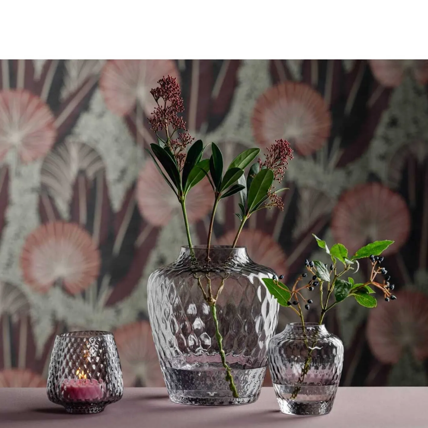 Vase GIULIA 20 cm grau*LEONARDO Sale