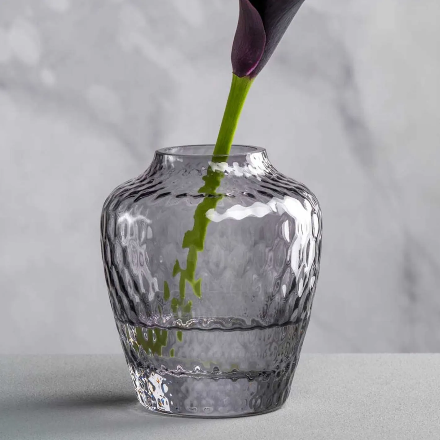 Vase GIULIA 11 cm grau*LEONARDO Online