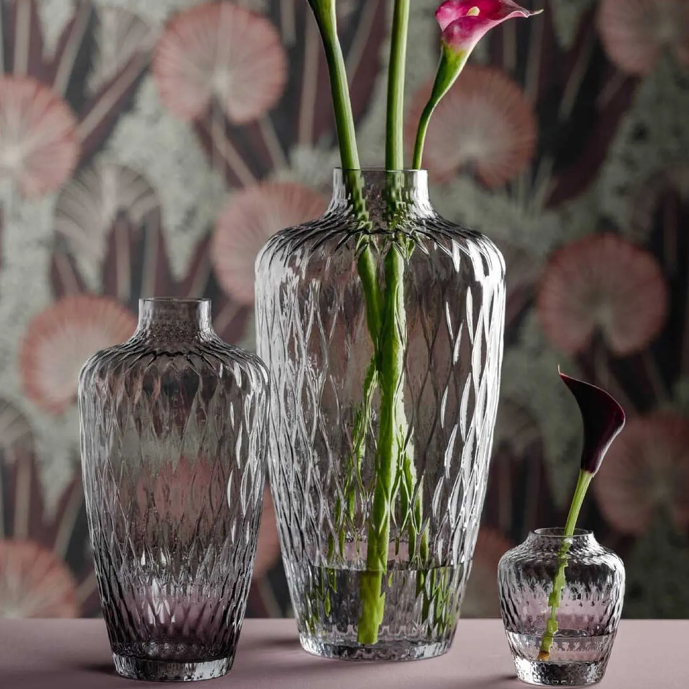 Vase GIULIA 11 cm grau*LEONARDO Online