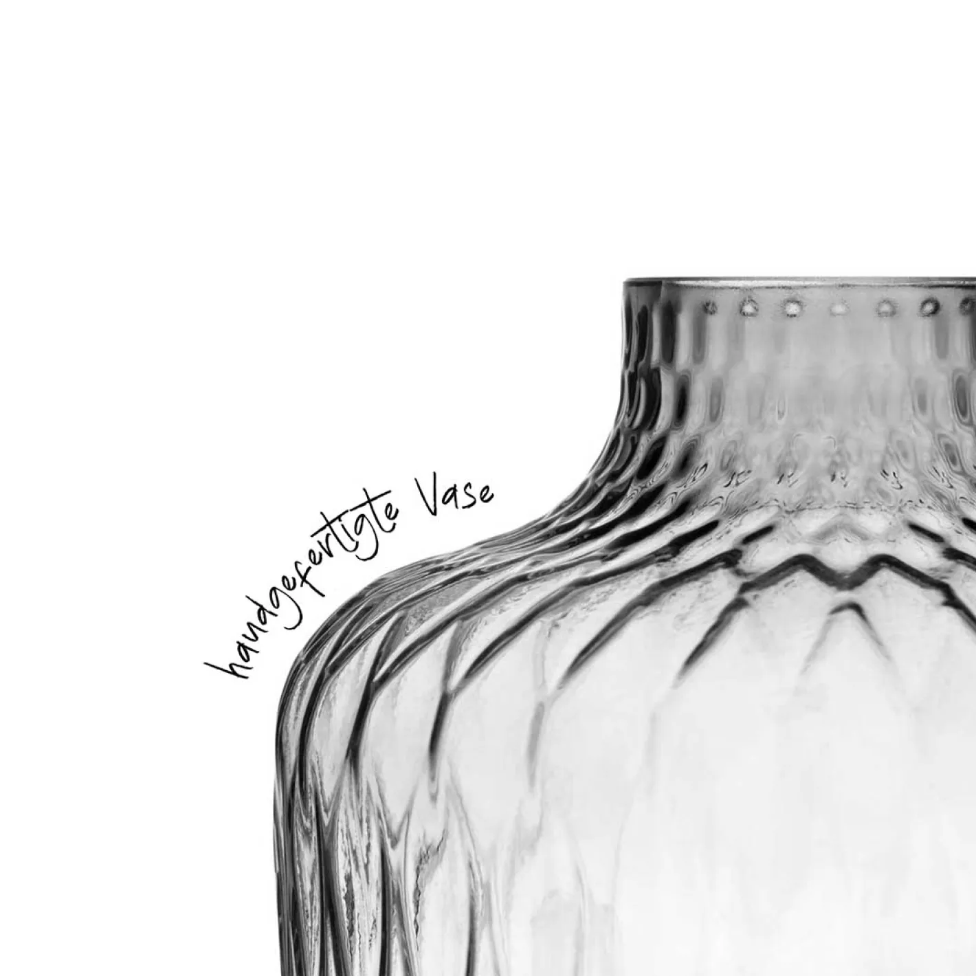 Vase GIULIA 28 cm grau*LEONARDO Hot