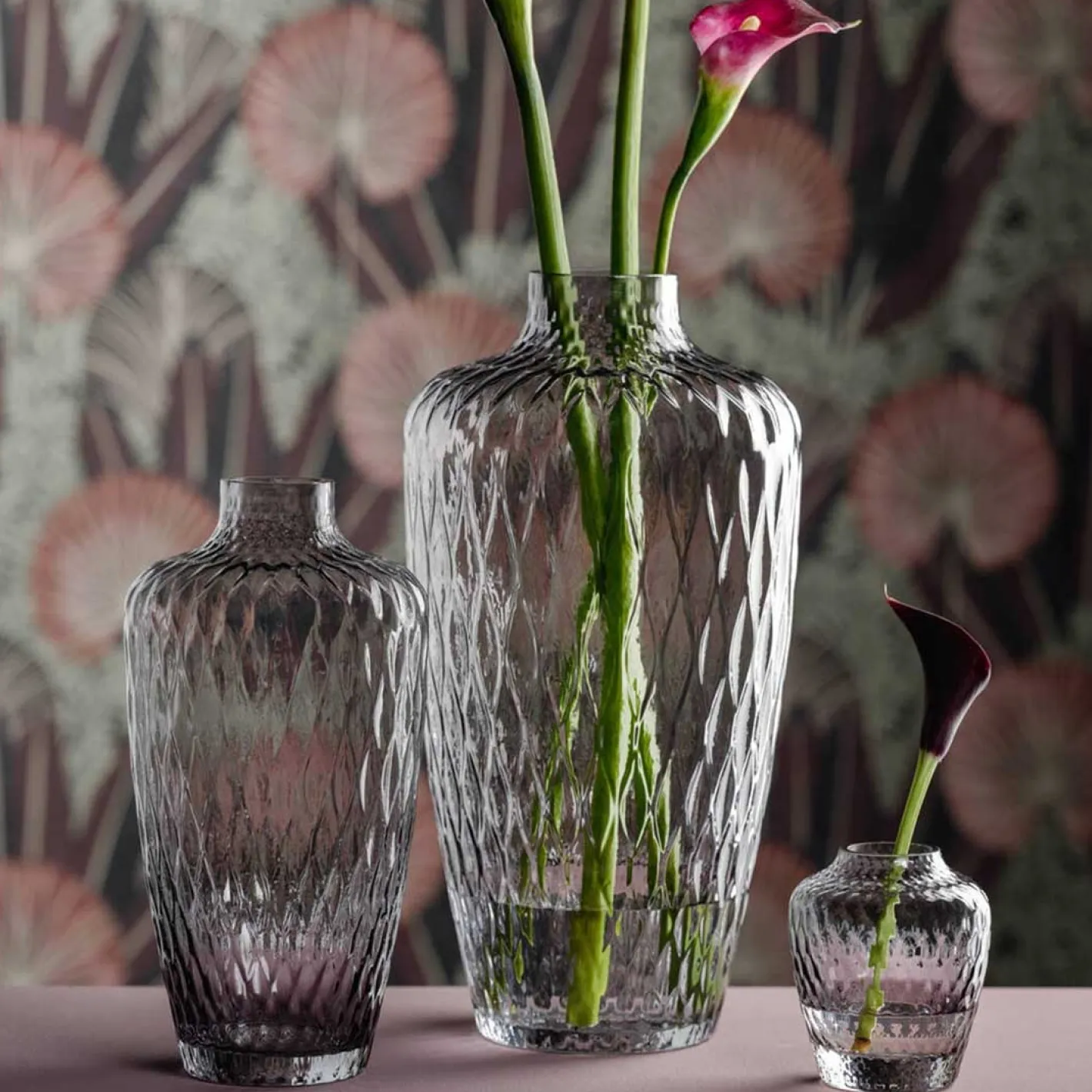 Vase GIULIA 28 cm grau*LEONARDO Hot