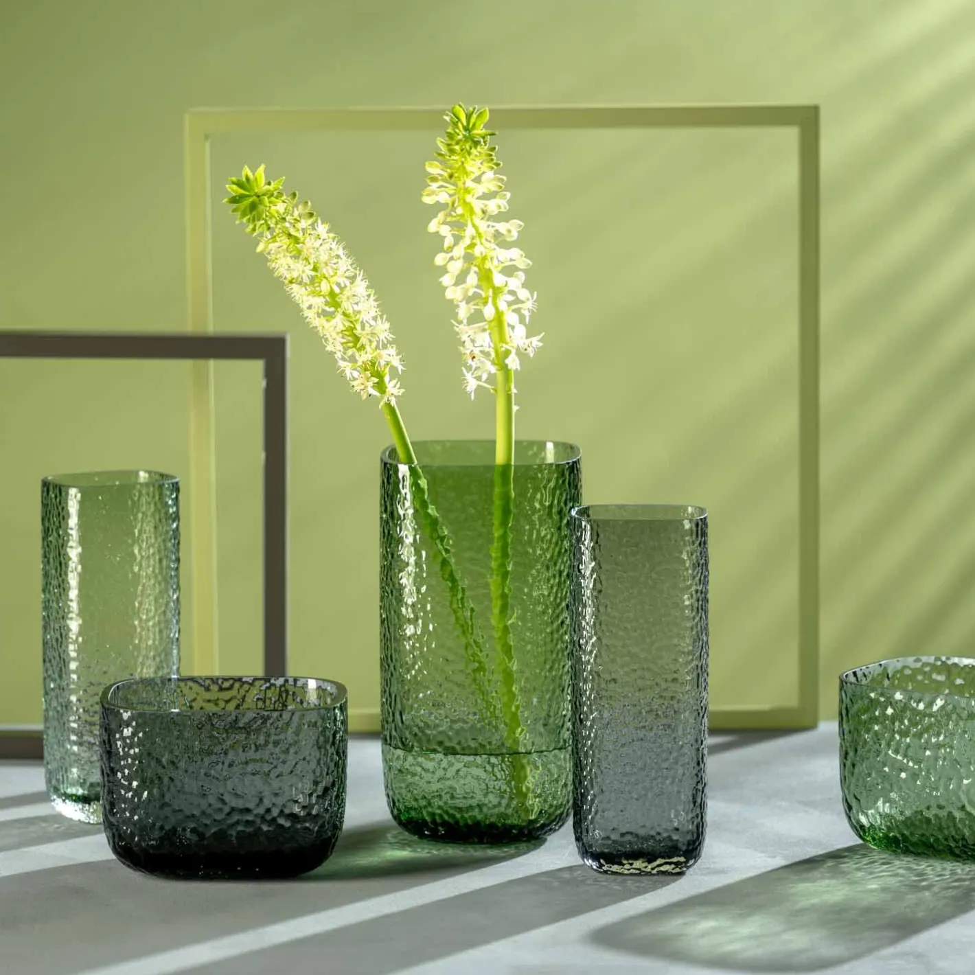 Vase MARTELLO 13 cm grau*LEONARDO Best