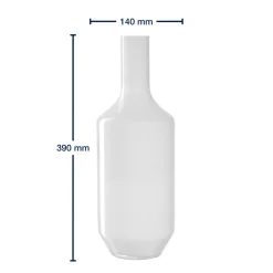 Vase MILANO 39 cm weiß*LEONARDO Sale