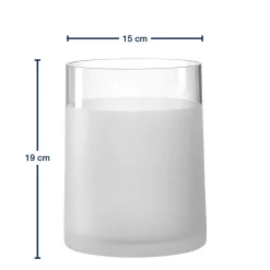 Vase NOVARA 19 cm satiniert*LEONARDO Outlet