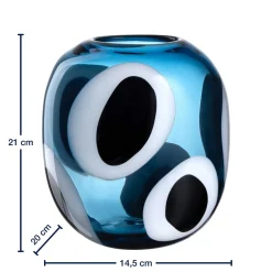 Vase OCCHI BLU 21 cm*LEONARDO Online