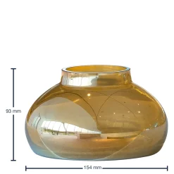 Vase POESIA 9 cm gold*LEONARDO