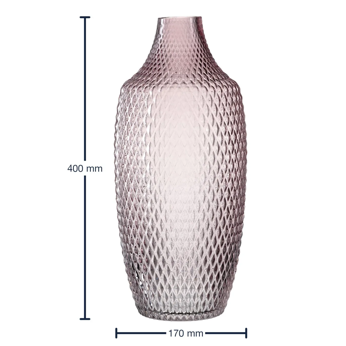 Vase POESIA 40 cm viola*LEONARDO Best