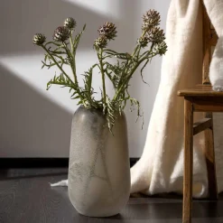 Vase TROGOLO 40 cm taupe*LEONARDO Discount