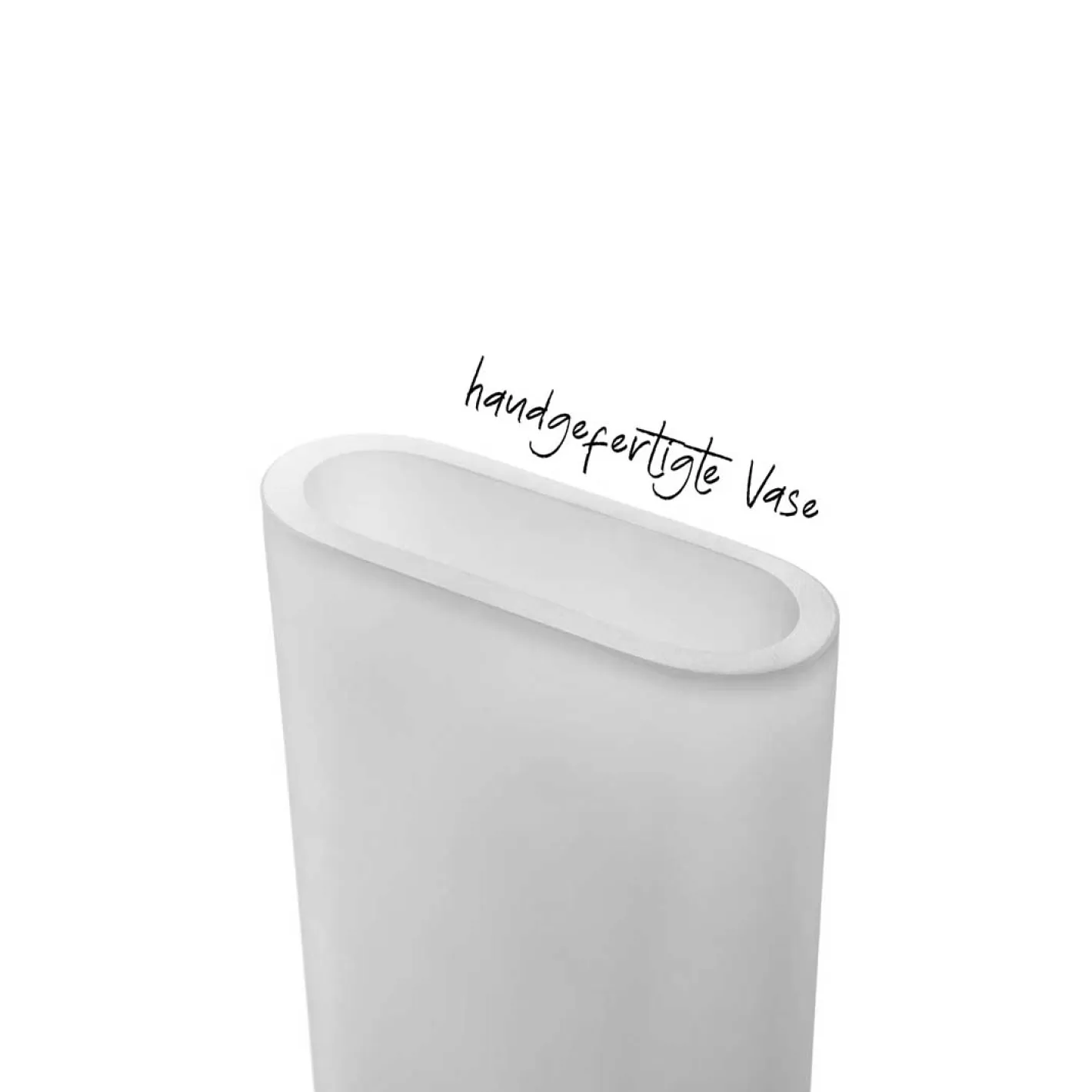 Vase TURNO 42 cm satiniert*LEONARDO Best