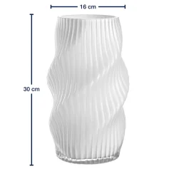 Vase VERDI 30 cm weiß*LEONARDO Online