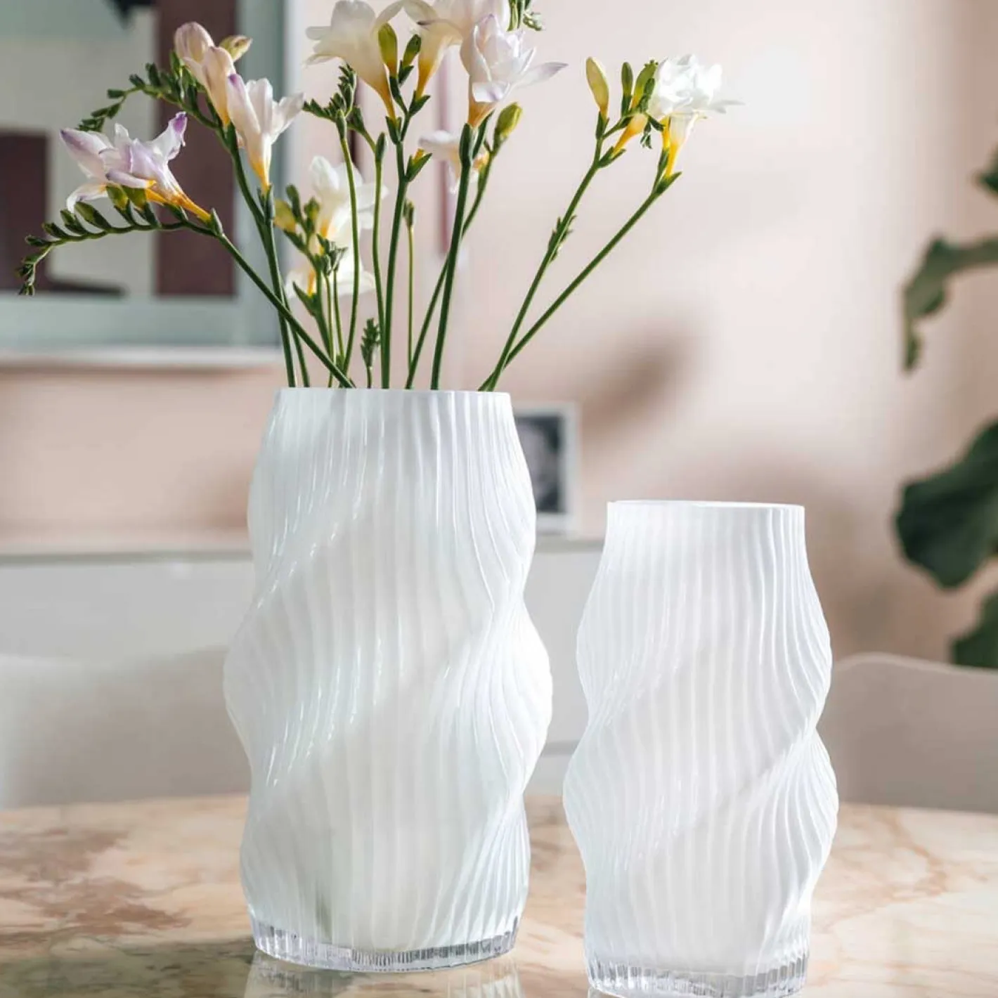 Vase VERDI 23 cm weiß*LEONARDO Clearance