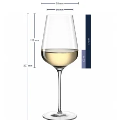 Weißweinglas BRUNELLI 580 ml mit persönlicher Gravur*LEONARDO Hot