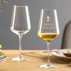 Weißweinglas PUCCINI 560 ml mit persönlicher Gravur*LEONARDO Discount