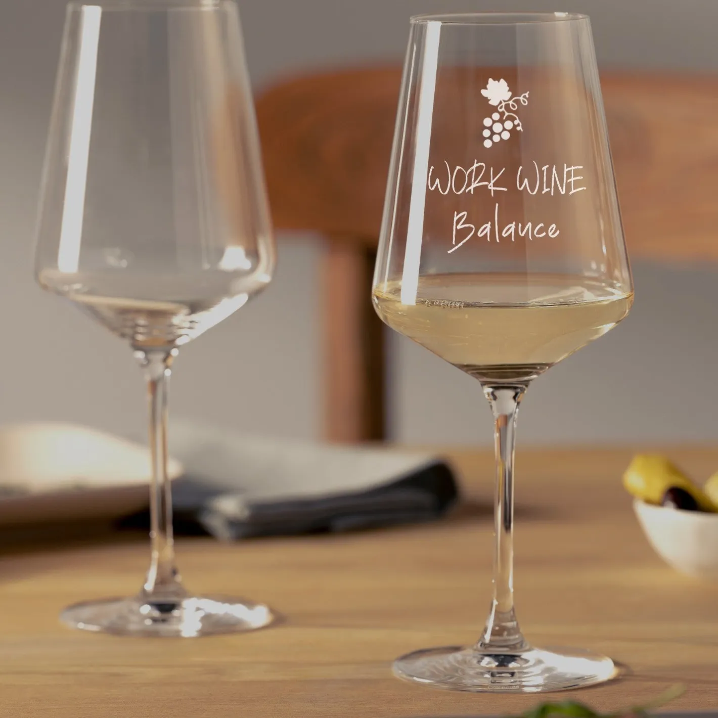 Weißweinglas PUCCINI 560 ml mit persönlicher Gravur*LEONARDO Discount