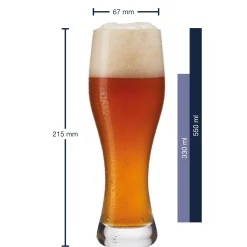 Weizenbierglas TAVERNA 330 ml 2er-Set*LEONARDO Discount