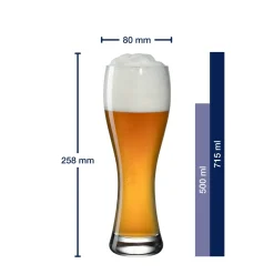 Weizenbiergläser MAXIMA 500 ml 2er-Set*LEONARDO Sale