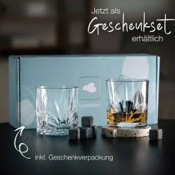 Whiskybecher DOF CAPRI 330 ml 2er-Set mit 8 Kühlsteinen*LEONARDO Hot