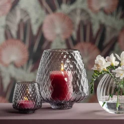 Windlicht GIULIA 20 cm grau*LEONARDO Clearance