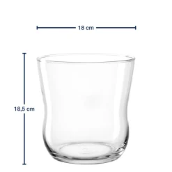 Windlicht VITA 19 cm*LEONARDO Discount