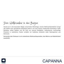 Zapfenzweig 61 cm gold CAPANNA*LEONARDO New